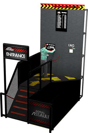 Aerial assault Start section