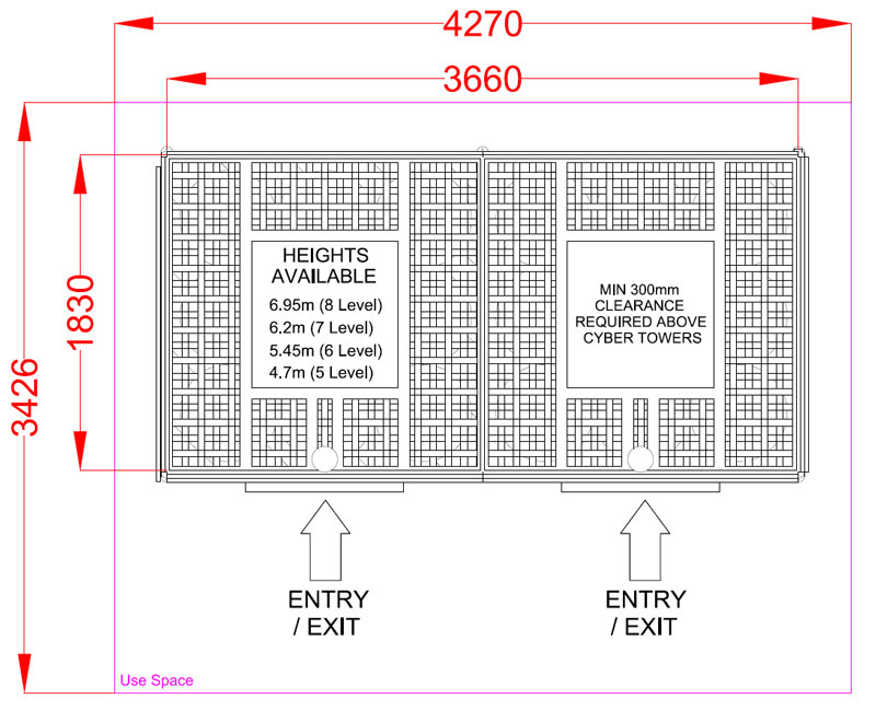 Cyber Tower Plan by TAGactive